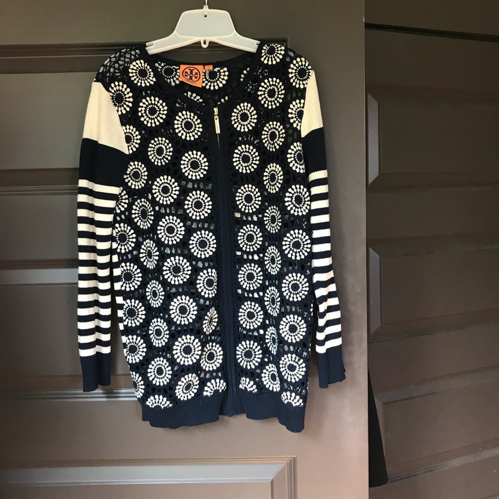 Torch Burch crochet sweater